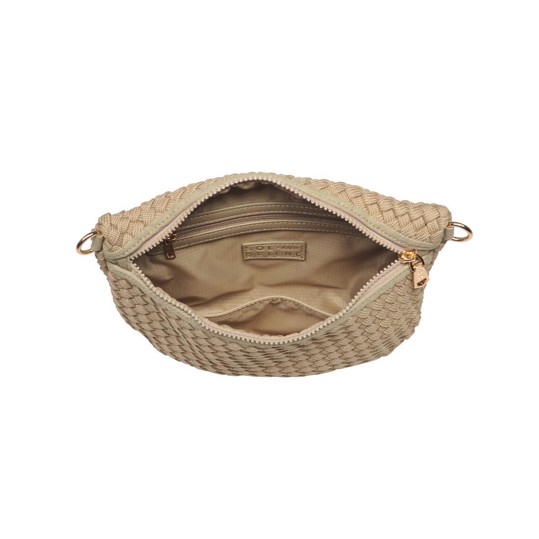 Product Image of Sol and Selene Ethereal - Woven Laced Up Eco-Edition Crossbody 841764112260 View 8 | Sage