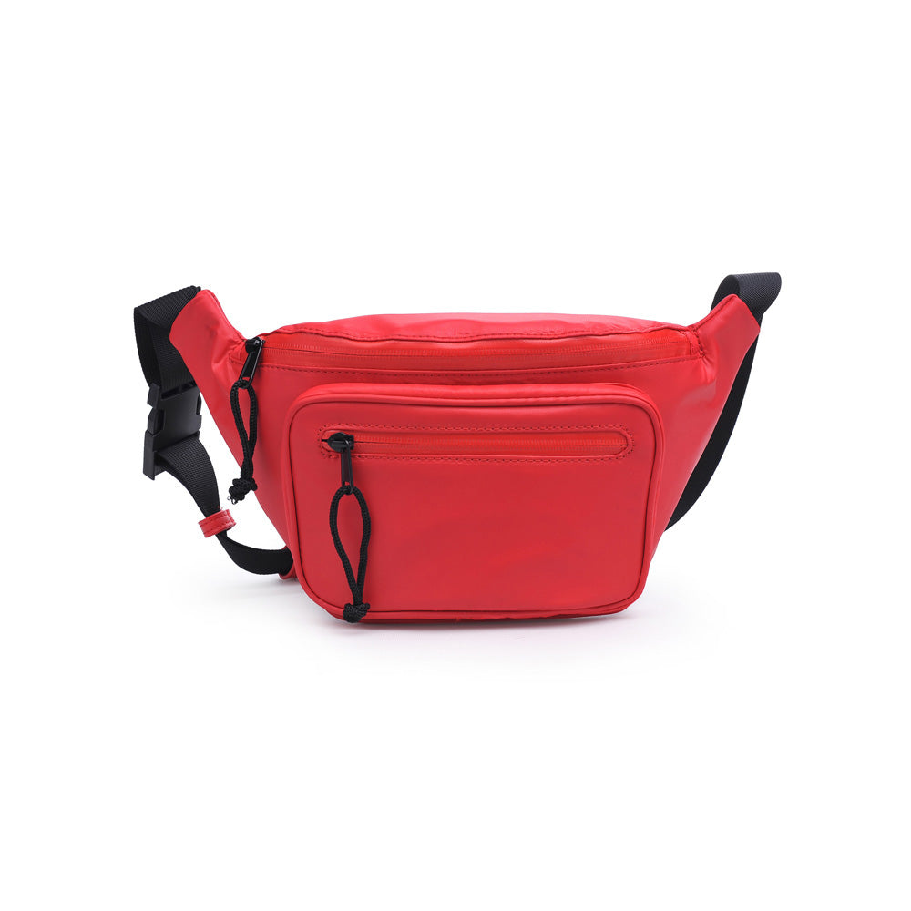 Sol and Selene Hands Down Belt Bag 841764104234 View 5 | Bright Red
