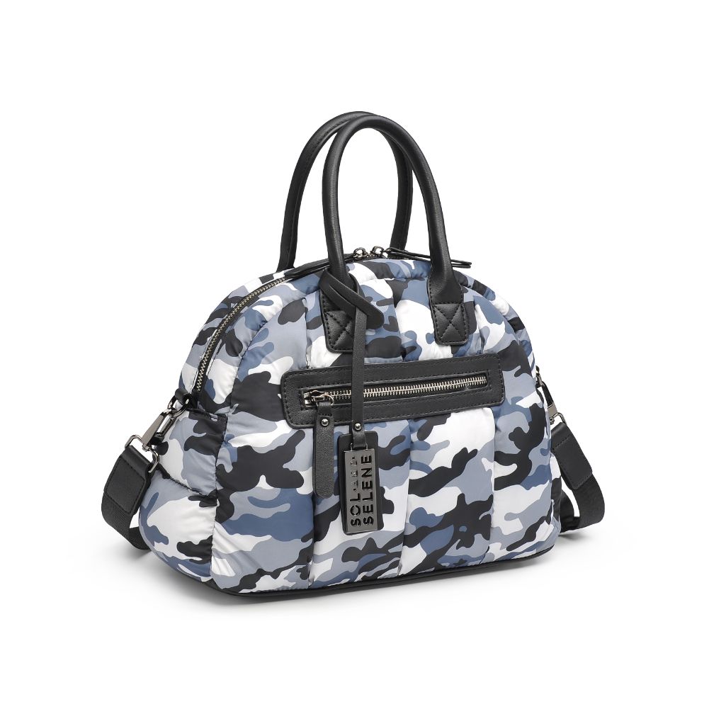 Product Image of Sol and Selene Flying High - Mini Satchel 841764105842 View 6 | Slate Camo