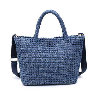 Product Image of Sol and Selene Ambrosia Medium - Denim Tote 841764112772 View 1 | Denim