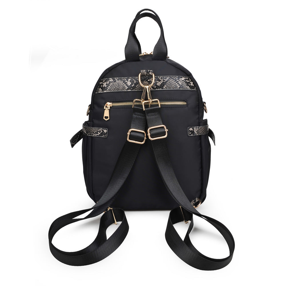 Product Image of Sol and Selene Next Level Backpack 841764103367 View 3 | Black Snake