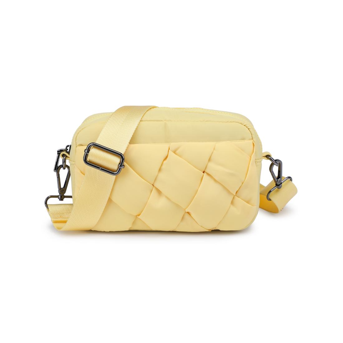 Woman wearing Butter Sol and Selene Inspiration - Braided Woven Nylon Crossbody 841764111782 View 5 | Butter