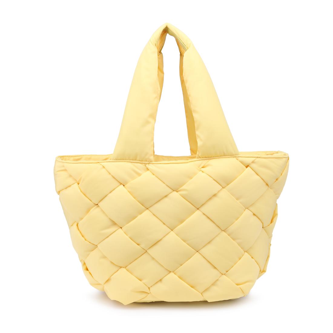 Woman wearing Butter Sol and Selene Intuition East West Tote 841764111836 View 7 | Butter