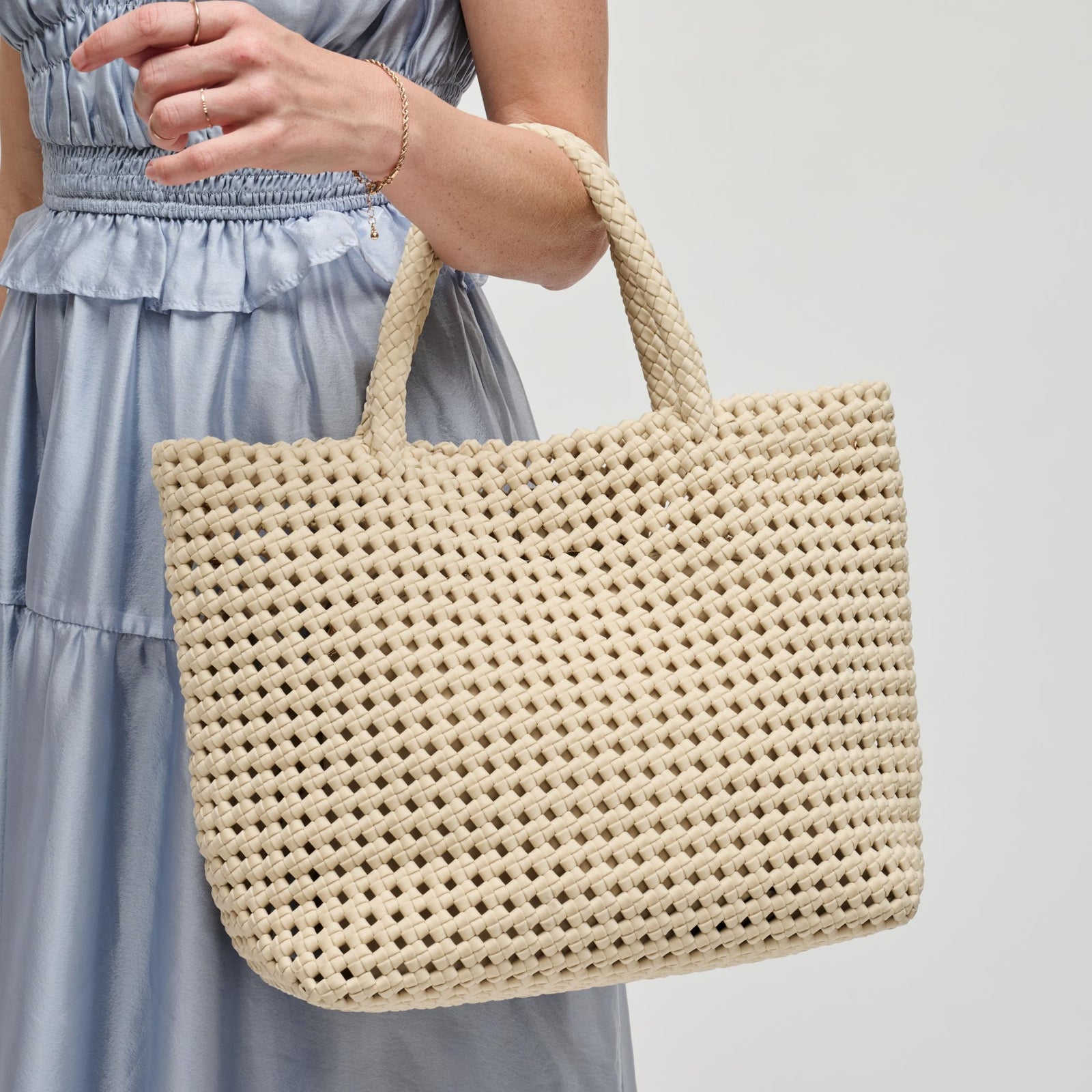 Product Image of Sol and Selene Ambrosia Medium Tote 841764112956 View 1 | Nude