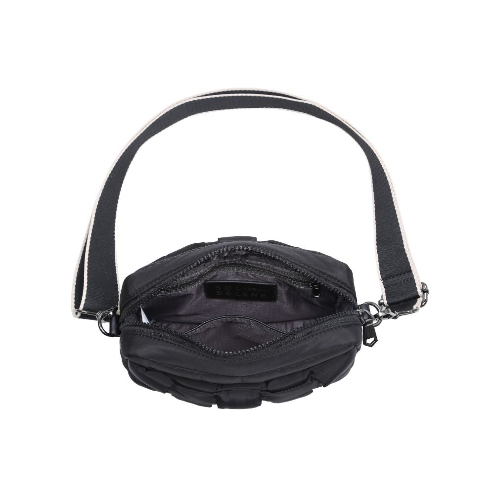 Sol and Selene Inspiration - Woven Nylon Crossbody 841764107570 View 8 | Black