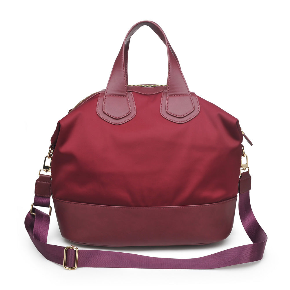 Product Image of Sol and Selene Dream Big Weekender 841764103183 View 7 | Burgundy