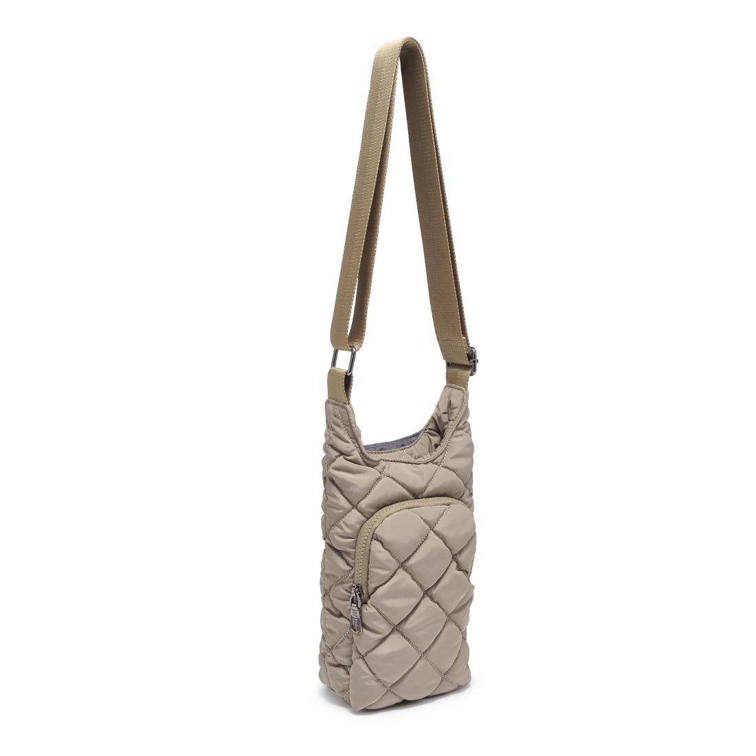 Woman wearing Desert Sage Sol and Selene Let It Flow - Puffer Crossbody 841764112086 View 6 | Desert Sage