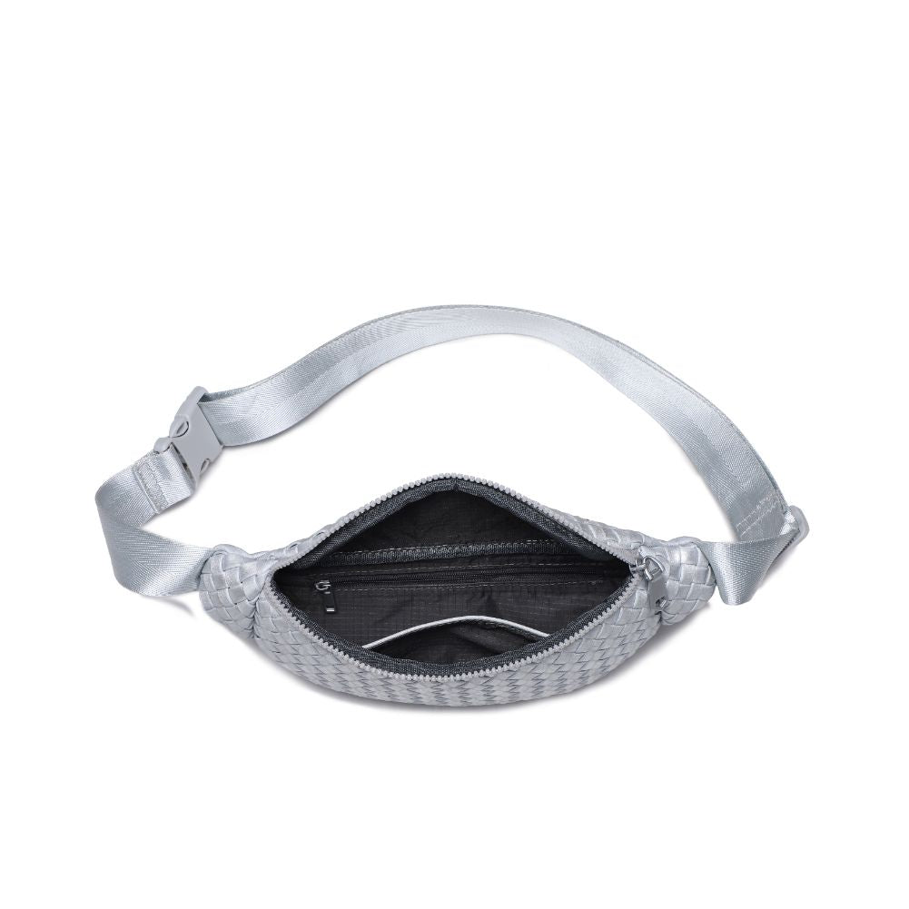Product Image of Sol and Selene Aim High Belt Bag 841764109185 View 8 | Silver