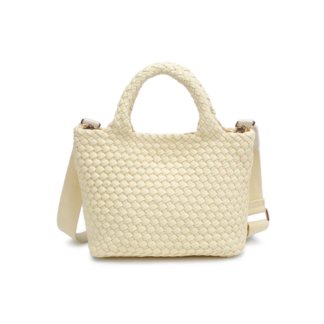 Product Image of Sol and Selene Sky's The Limit - Small Laced Up Eco-Edition Crossbody 841764111706 View 7 | Butter