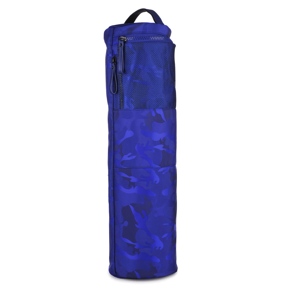 Sol and Selene Karma -- Camo Print Yoga Mat Bag 841764100809 View 5 | Blue Camo