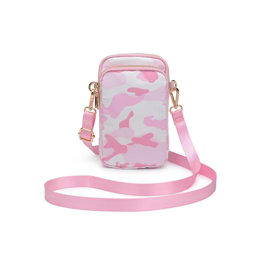 Sol and Selene Divide & Conquer Crossbody 841764105934 View 1 | Pink Camo