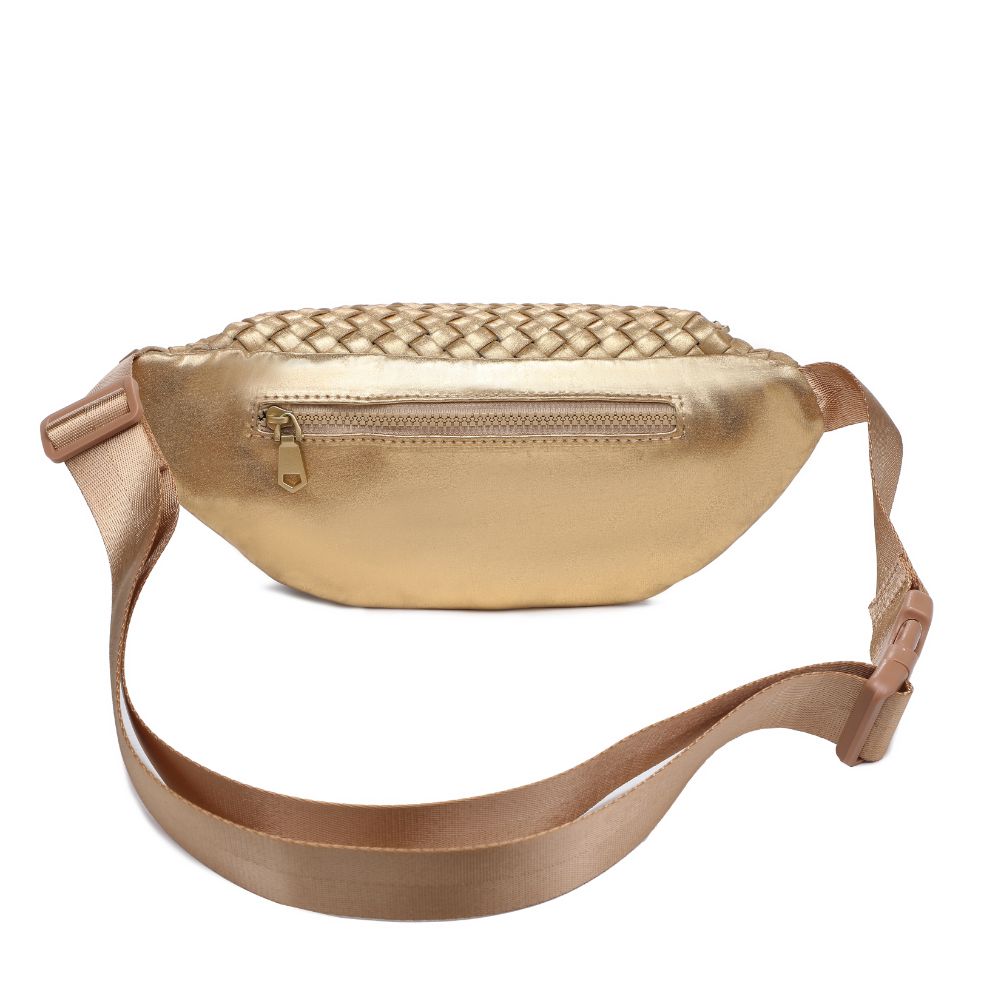 Product Image of Sol and Selene Aim High Belt Bag 841764109178 View 7 | Gold