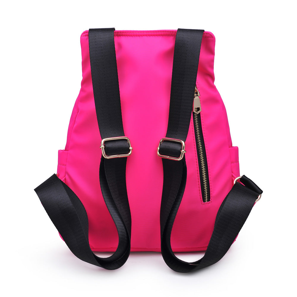 Product Image of Sol and Selene Rise & Shine Backpack 841764104579 View 3 | Neon Pink