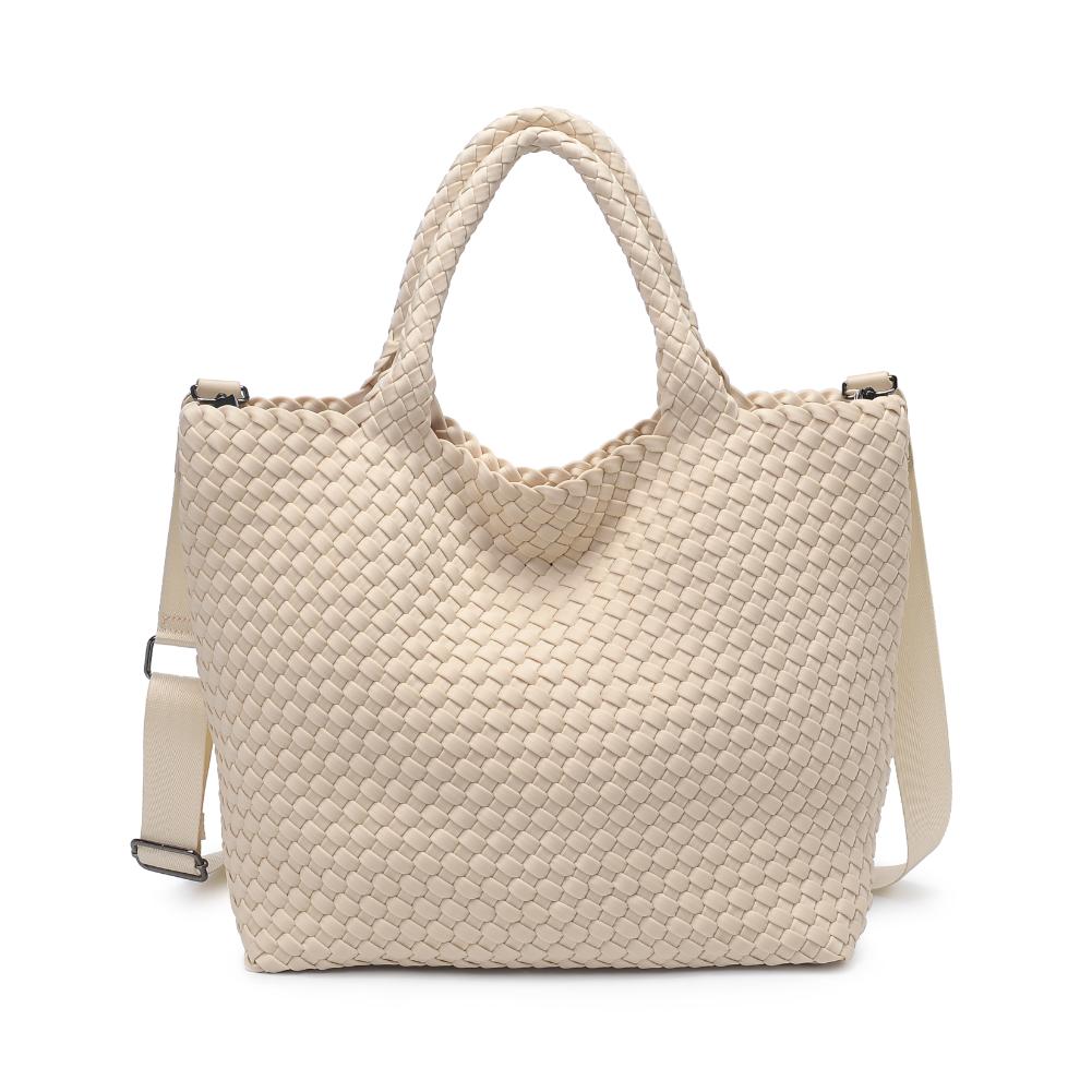 Product Image of Sol and Selene Sky's The Limit - Medium Tote 841764109246 View 7 | Cream