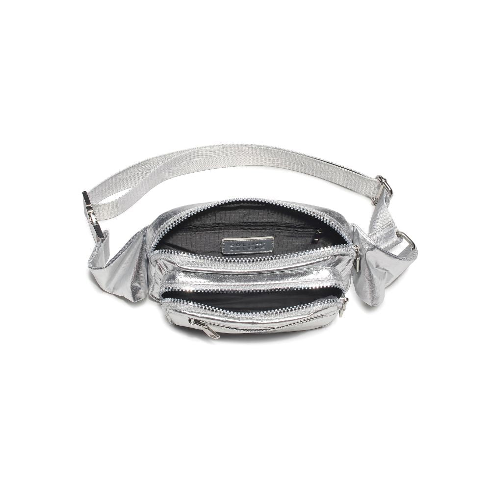 Product Image of Sol and Selene Hip Hugger Belt Bag 841764108690 View 8 | Silver
