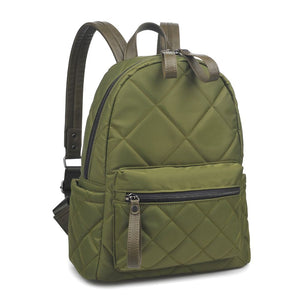 Sol and Selene Motivator - Small Backpack 841764101615 View 6 | Olive