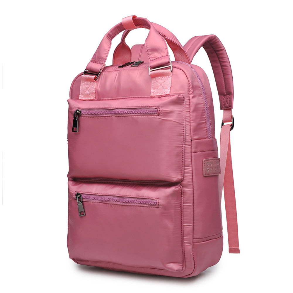 Product Image of Sol and Selene Going Places Backpack 841764102704 View 6 | Blush