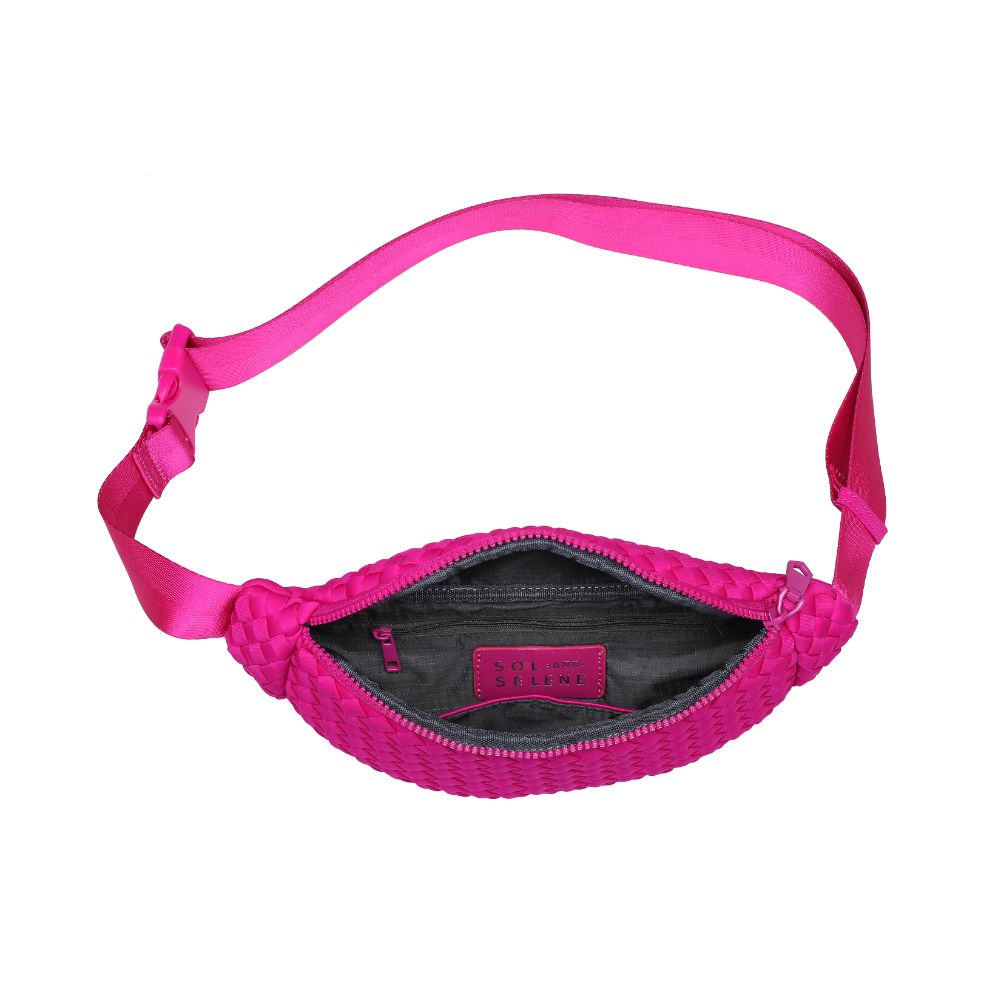 Product Image of Sol and Selene Aim High Belt Bag 841764108126 View 8 | Fuchsia