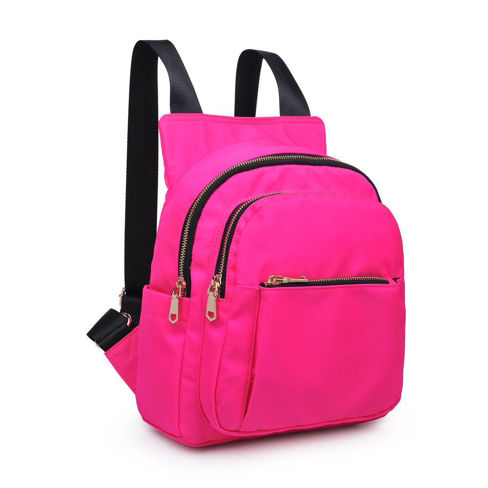 Product Image of Sol and Selene Rise & Shine Backpack 841764104579 View 2 | Neon Pink