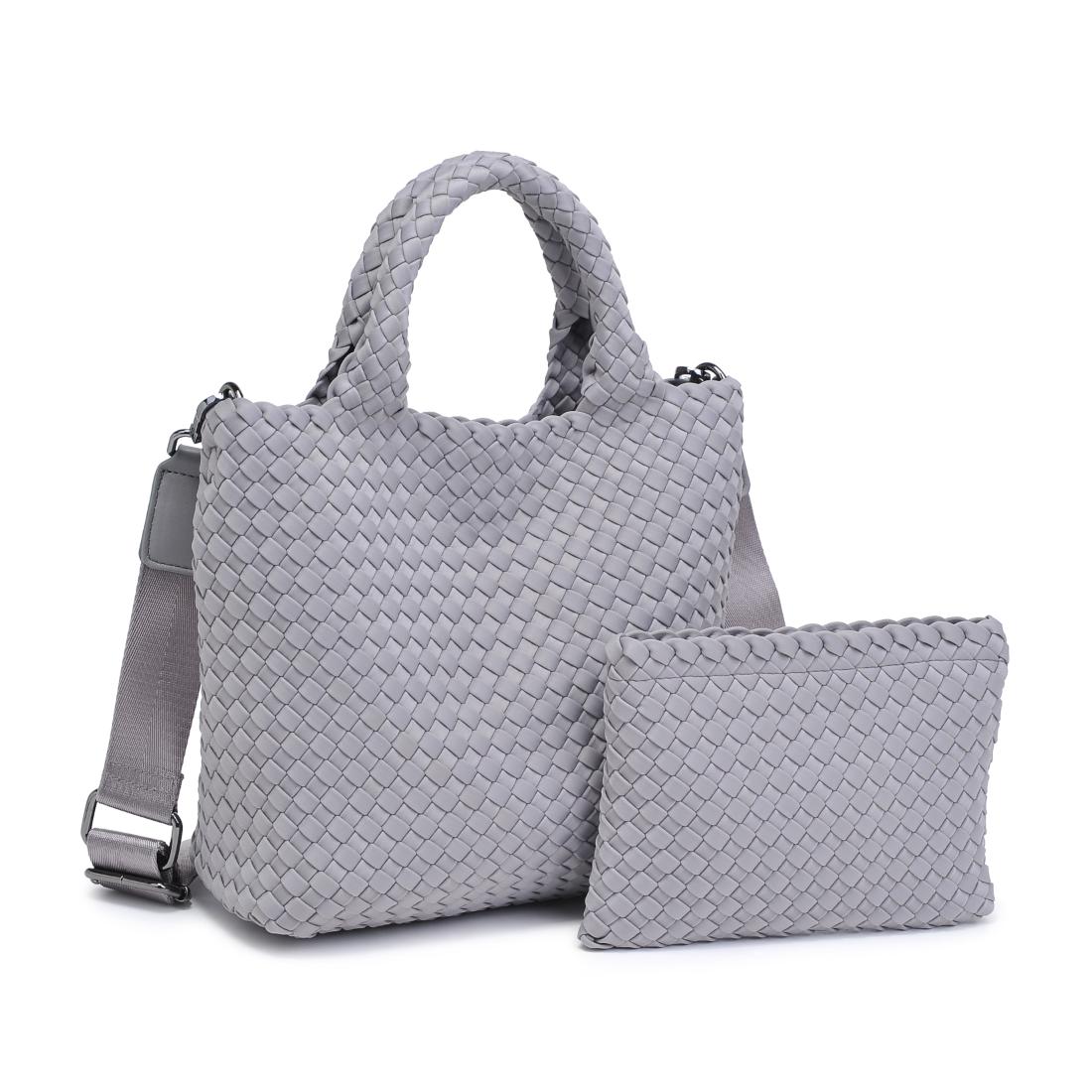 Woman wearing Fog Sol and Selene Sky's The Limit - Small Crossbody 841764111409 View 6 | Fog