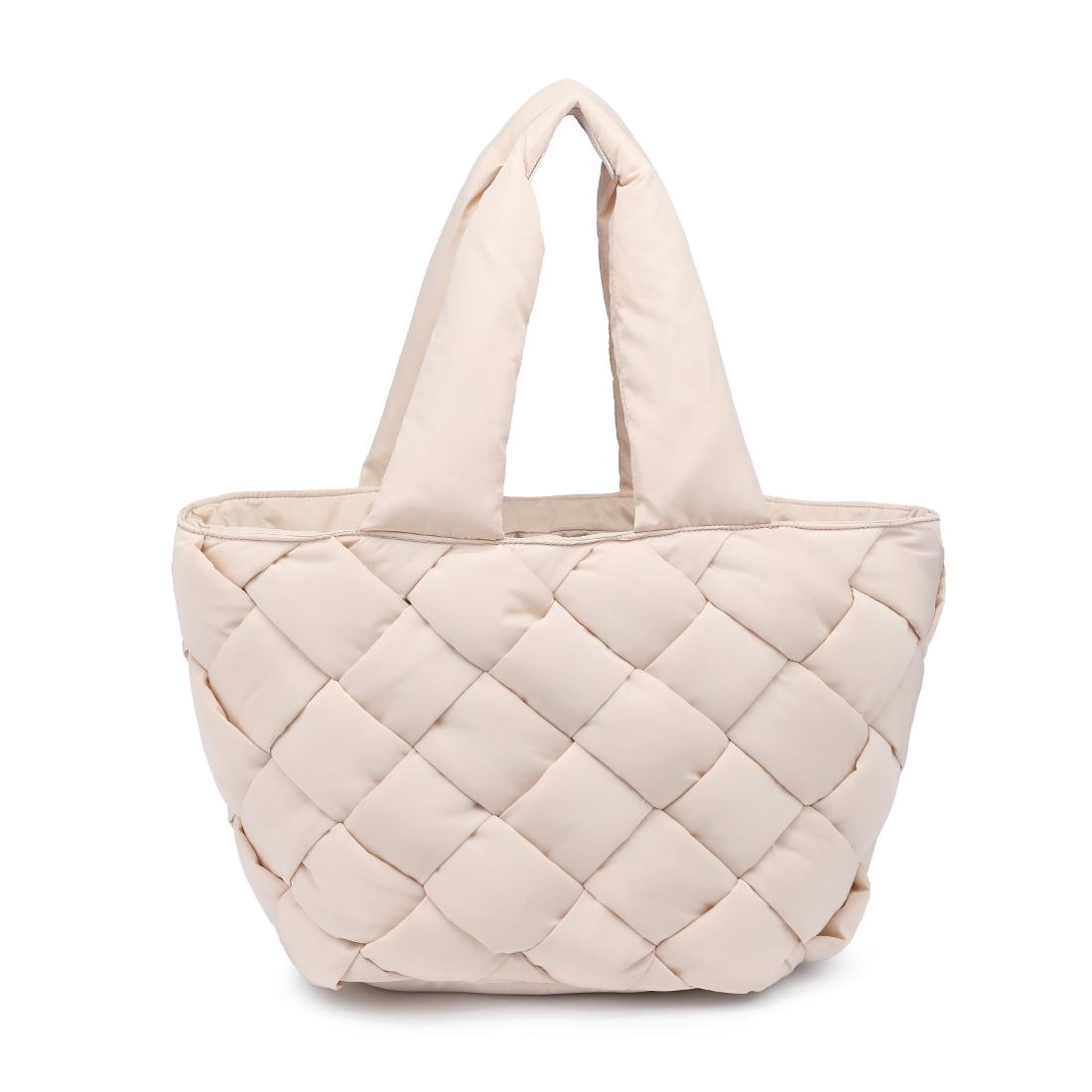 Sol and Selene Intuition East West Tote 841764111843 View 5 | Cream