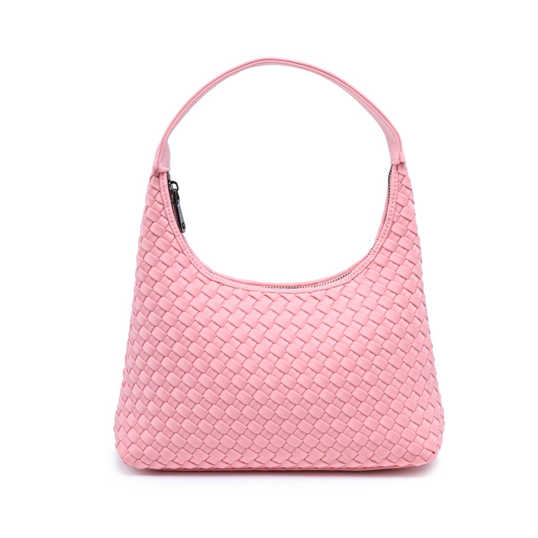Sol and Selene Harmonia - Woven Neoprene Shoulder Bag 841764112512 View 5 | Blush