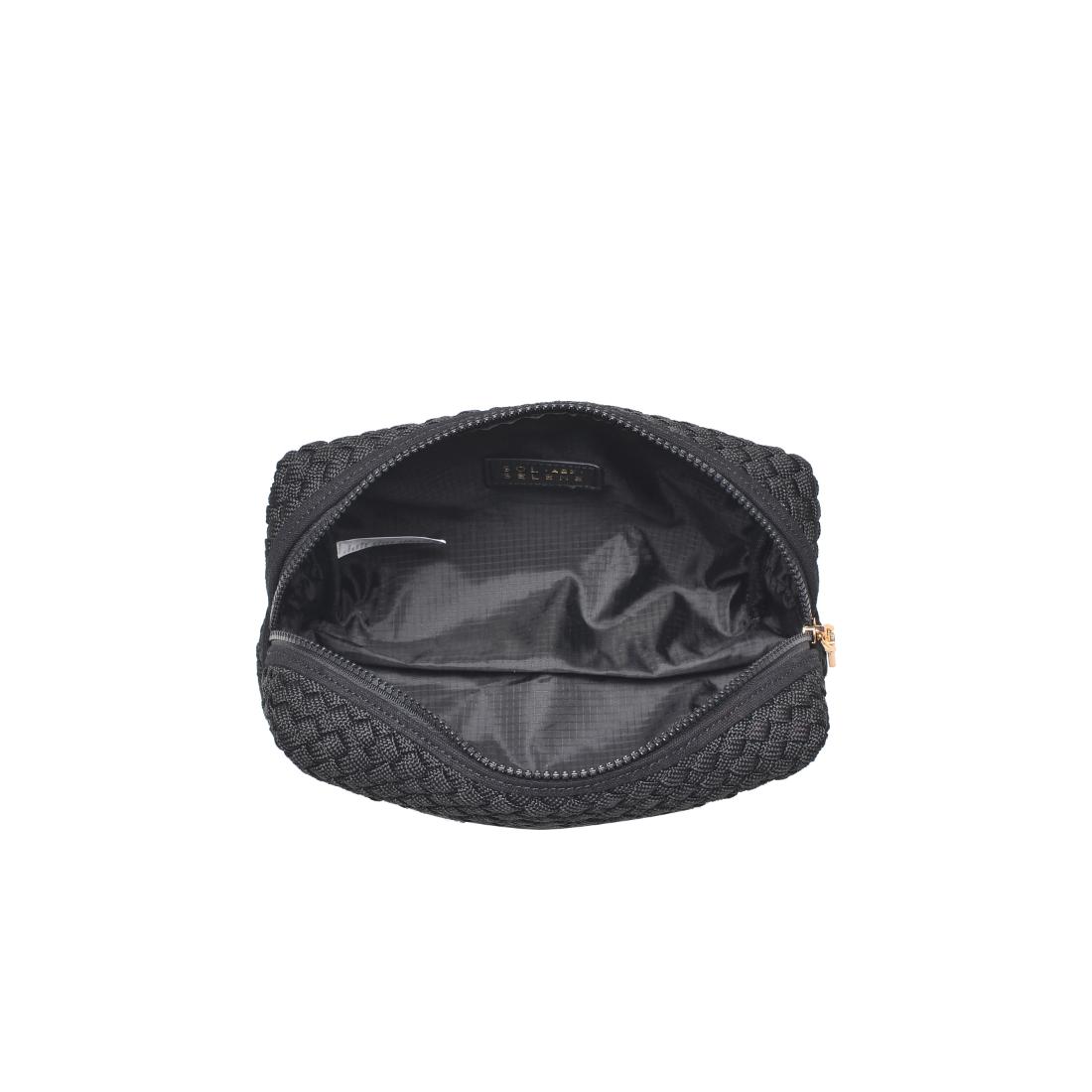 Product Image of Sol and Selene Altitude - Laced Up Eco-Edition Cosmetic Pouch 841764112185 View 8 | Black