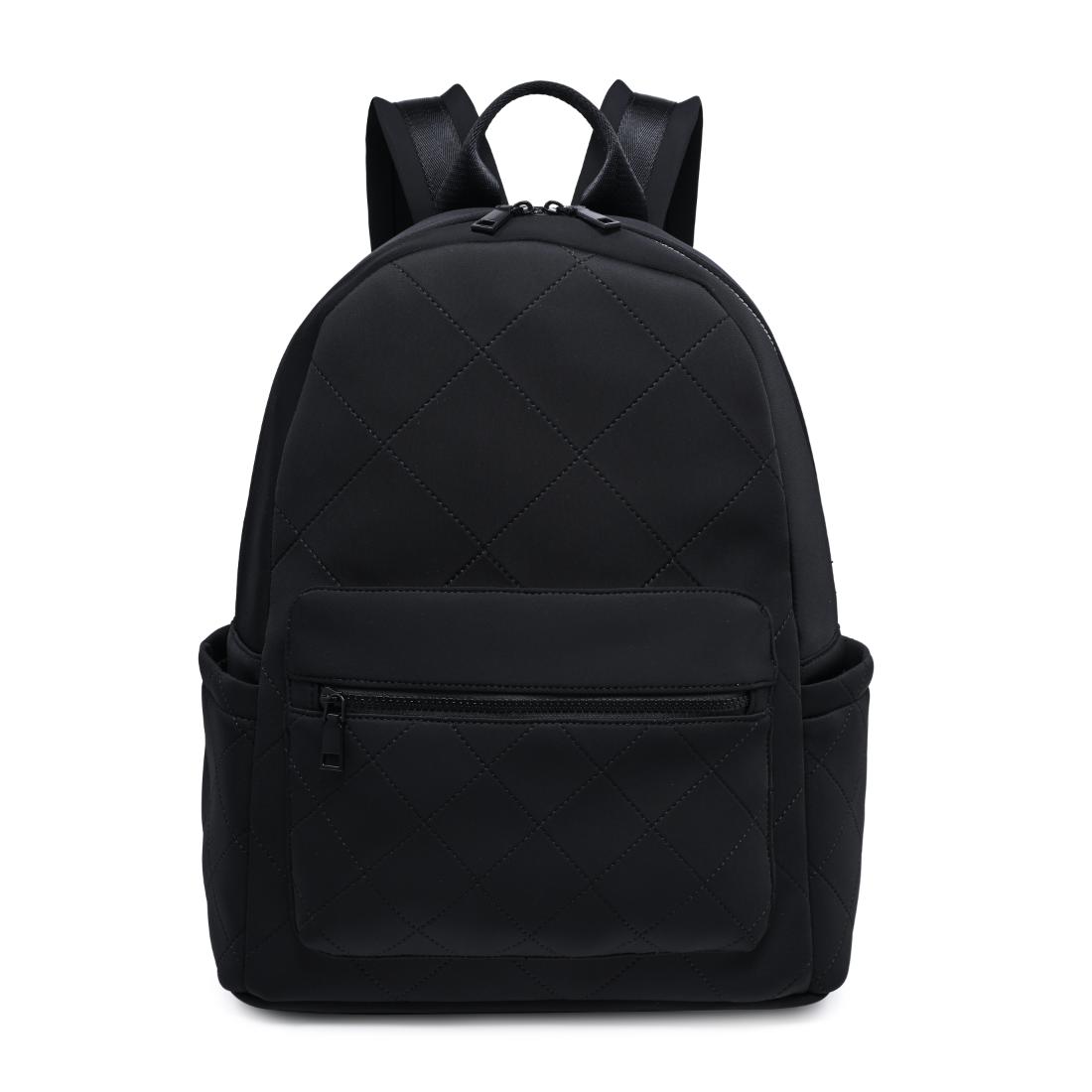 Sol and Selene Motivator - Medium Quilted Neoprene Backpack 841764113229 View 1 | Black