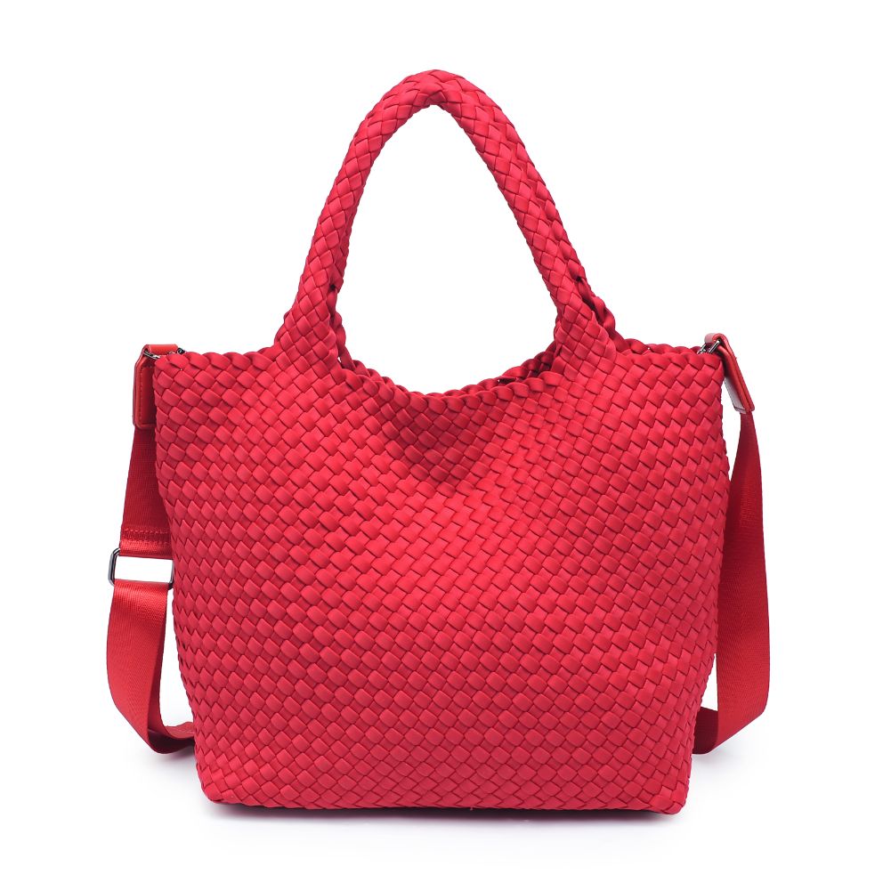 Product Image of Sol and Selene Sky's The Limit - Medium Tote 841764108188 View 5 | Red