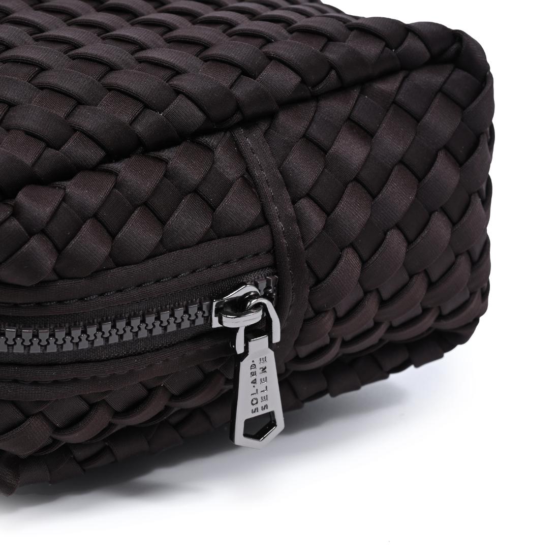 Sol and Selene Altitude - Woven Neoprene Cosmetic & Travel Organizer Pouch 841764112475 View 8 | Chocolate