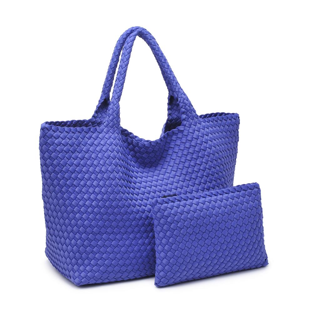Product Image of Sol and Selene Sky's The Limit - Large Tote 841764108881 View 6 | Periwinkle
