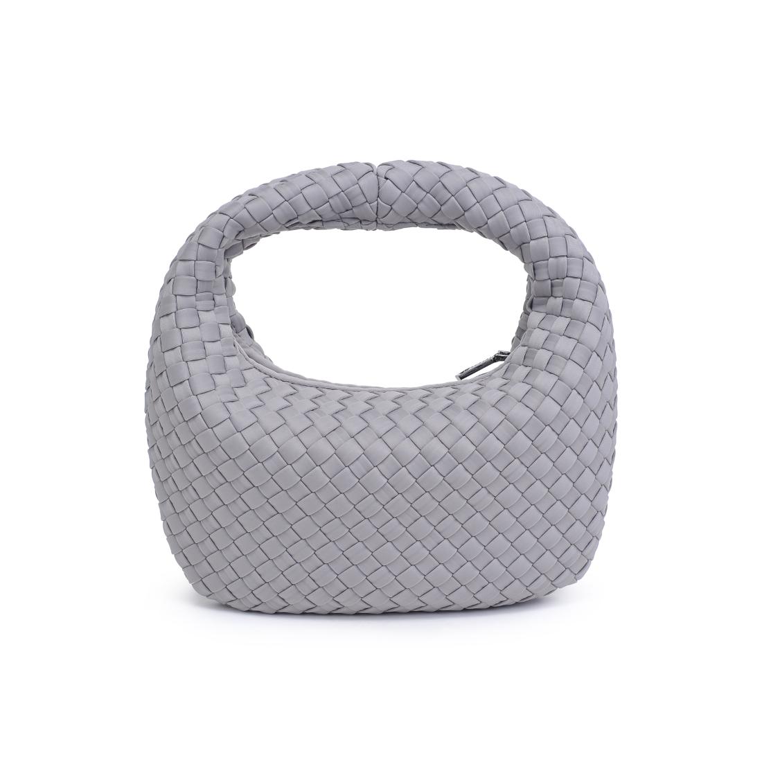 Sol and Selene Dare to Dream - Small Woven Neoprene Clutch 841764111508 View 7 | Fog