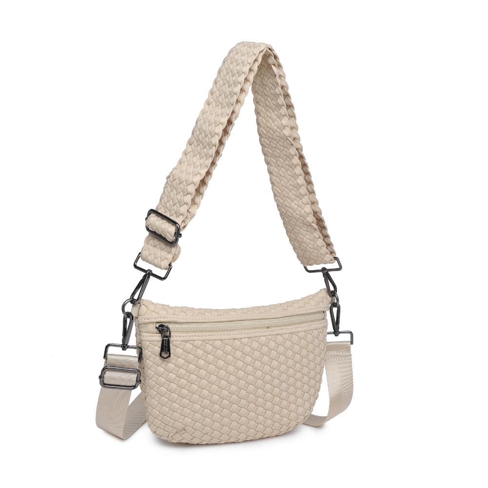 Sol and Selene Ethereal - Woven Neoprene Crossbody 841764110846 View 6 | Cream