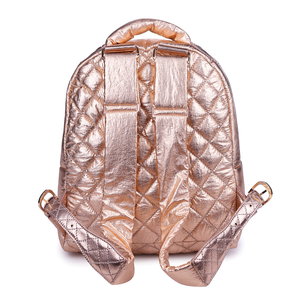 Product Image of Sol and Selene All Star Backpack 841764102445 View 3 | Rose Gold