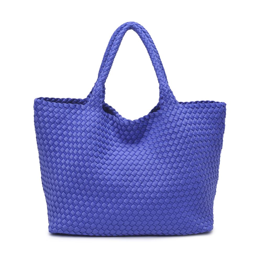 Product Image of Sol and Selene Sky's The Limit - Large Tote 841764108881 View 5 | Periwinkle