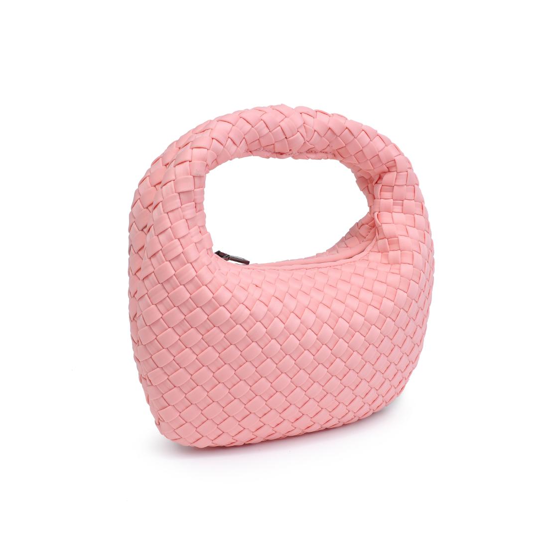 Product Image of Sol and Selene Dare to Dream - Small Woven Neoprene Clutch 841764111492 View 6 | Blush