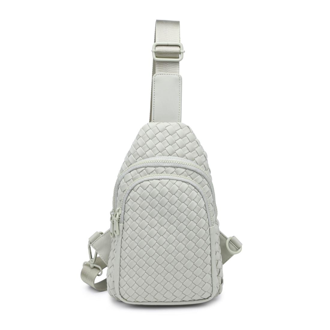 Sol and Selene Beyond The Horizon - Woven Neoprene Sling Backpack 841764109086 View 5 | Sage