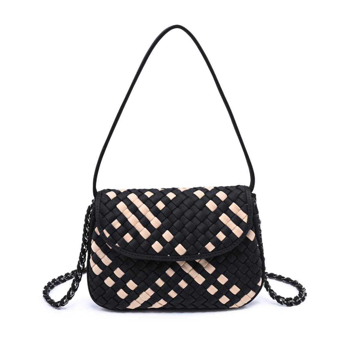 Woman wearing Black Sol and Selene Astra Shoulder Bag 841764112390 View 1 | Black