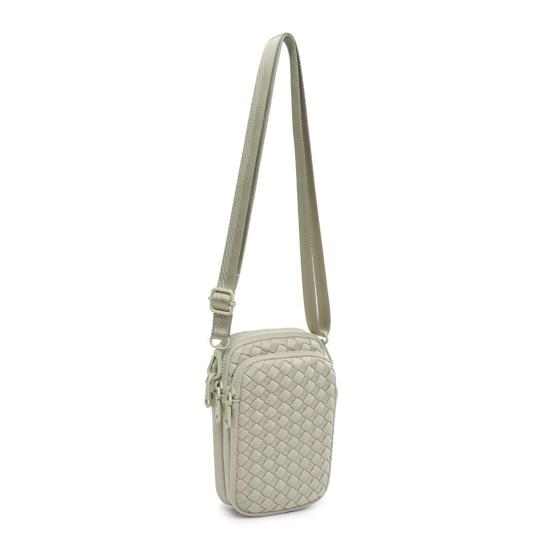 Woman wearing Sage Sol and Selene Divide & Conquer - Woven Neoprene Crossbody 841764111263 View 6 | Sage