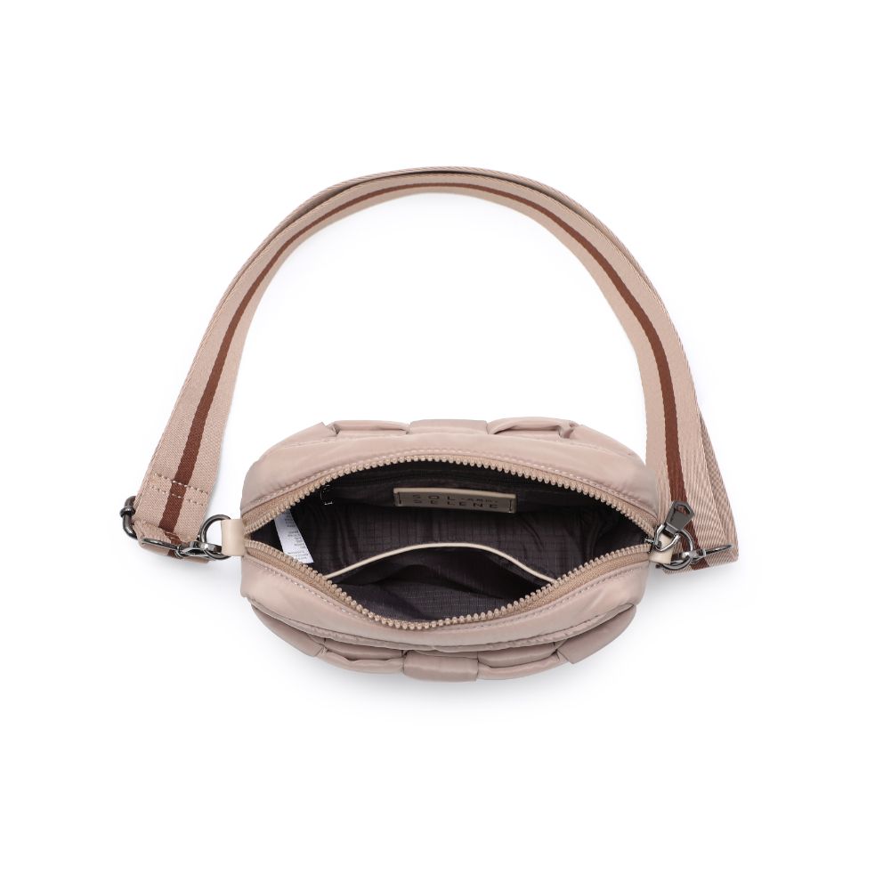 Sol and Selene Inspiration - Woven Nylon Crossbody 841764107587 View 8 | Nude