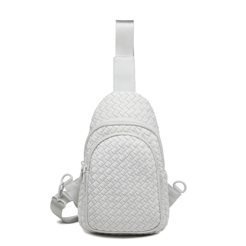 Product Image of Sol and Selene Beyond The Horizon - Woven Neoprene Sling Backpack 841764109062 View 5 | Bone