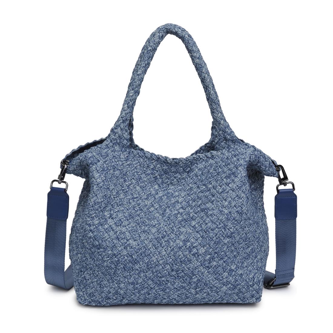 Product Image of Sol and Selene Sky's The Limit - Medium Denim Tote 841764111294 View 7 | Denim