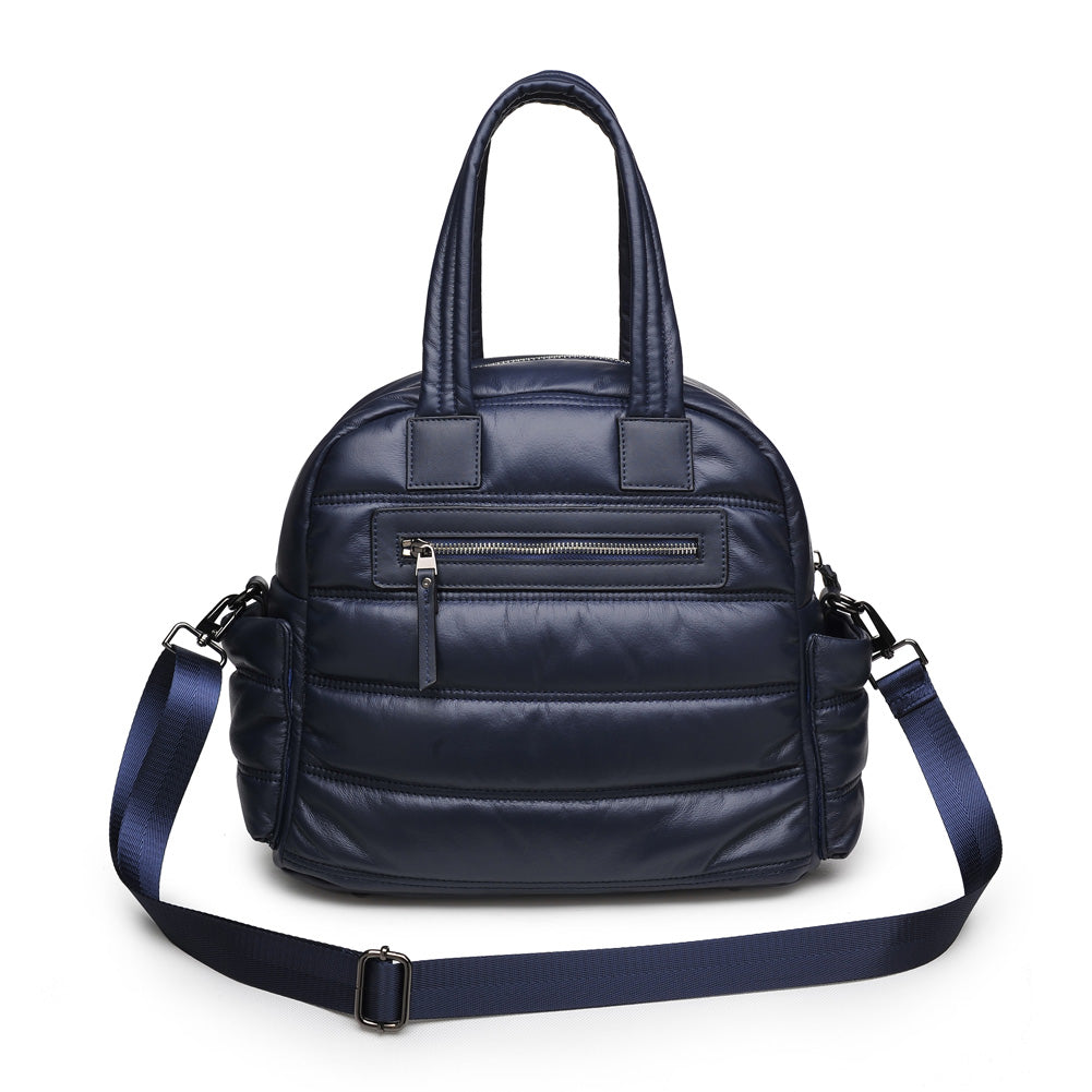 Product Image of Sol and Selene Heroine Satchel 841764103312 View 3 | Navy