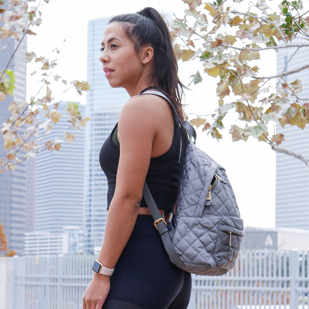 Product Image of Sol and Selene Courage Backpack 841764102025 View 5 | Grey