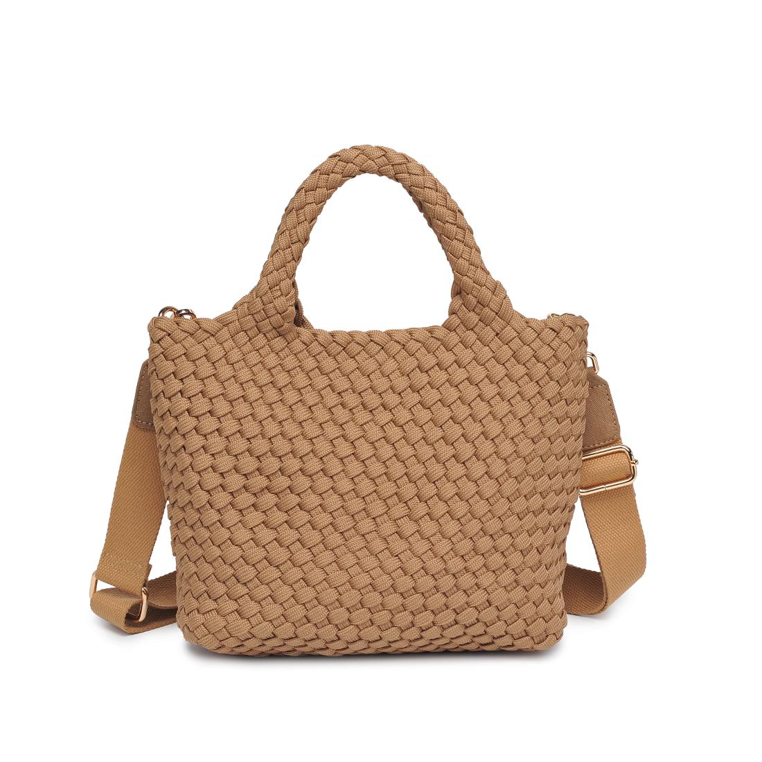 Product Image of Sol and Selene Sky's The Limit - Small Laced Up Eco-Edition Crossbody 841764111737 View 7 | Nude