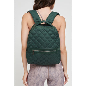 Woman wearing Forest Sol and Selene All Star Backpack 841764105521 View 1 | Forest