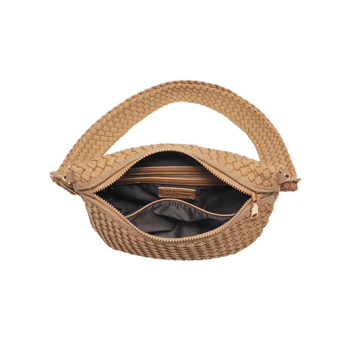 Product Image of Sol and Selene Ethereal - Woven Laced Up Eco-Edition Crossbody 841764111546 View 8 | Nude