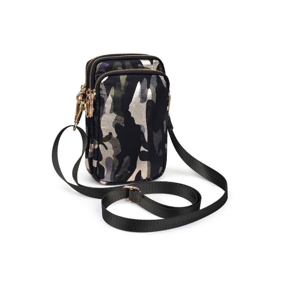 Sol and Selene Divide & Conquer Crossbody 841764104753 View 2 | Green Metallic Camo