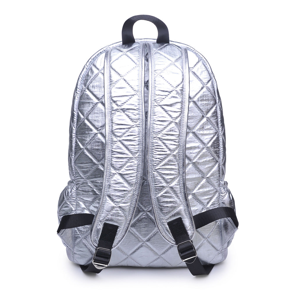 Product Image of Sol and Selene Wanderlust Backpack 841764102513 View 3 | Silver