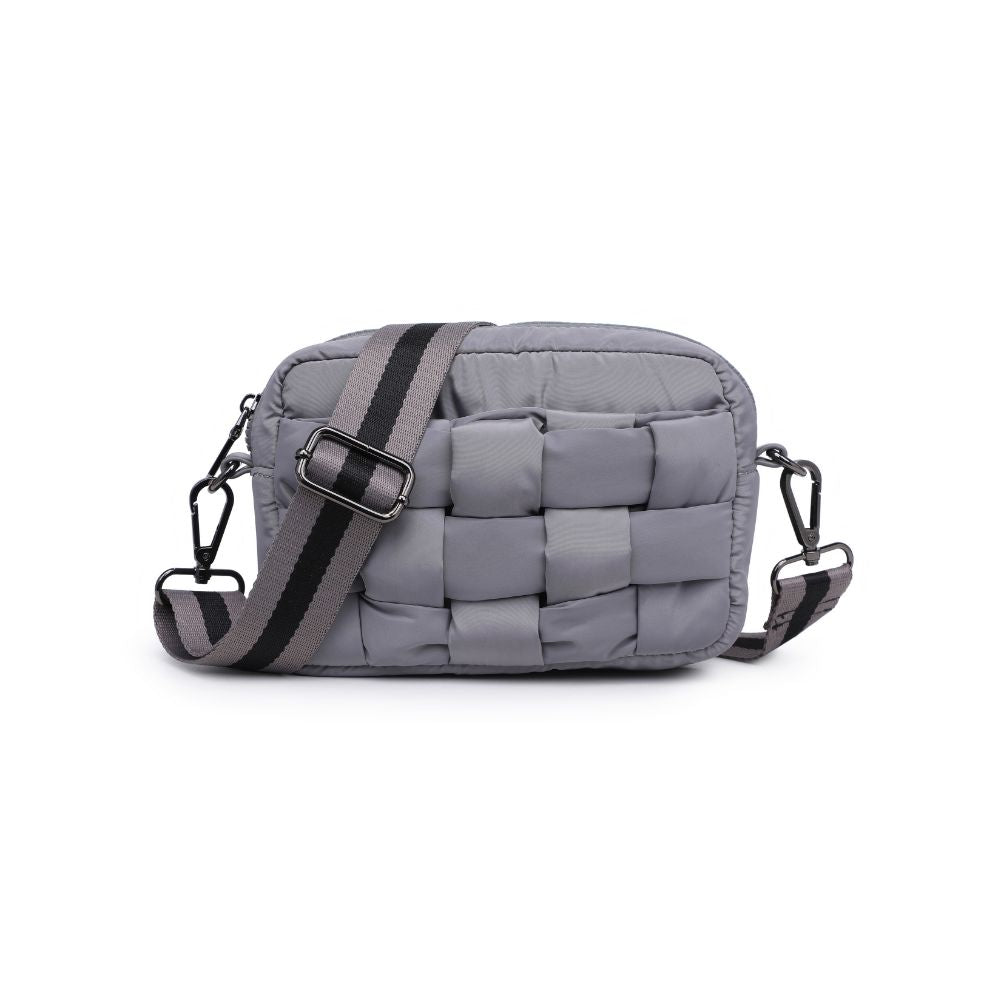 Sol and Selene Inspiration - Woven Nylon Crossbody 841764107594 View 5 | Carbon